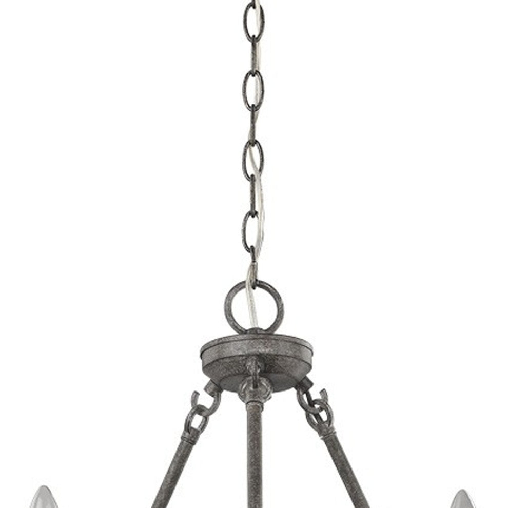 Harlow 3-Light Ash Chandelier By Homeroots | Chandeliers | Modishstore - 3