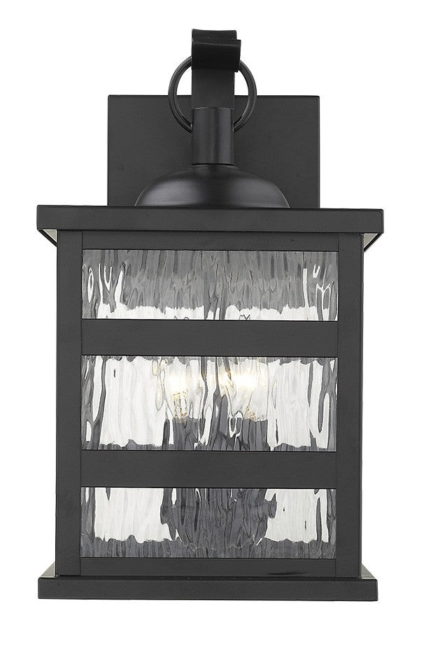 Morris 3-Light Matte Black Wall Light By Homeroots | Wall Lamps | Modishstore - 2