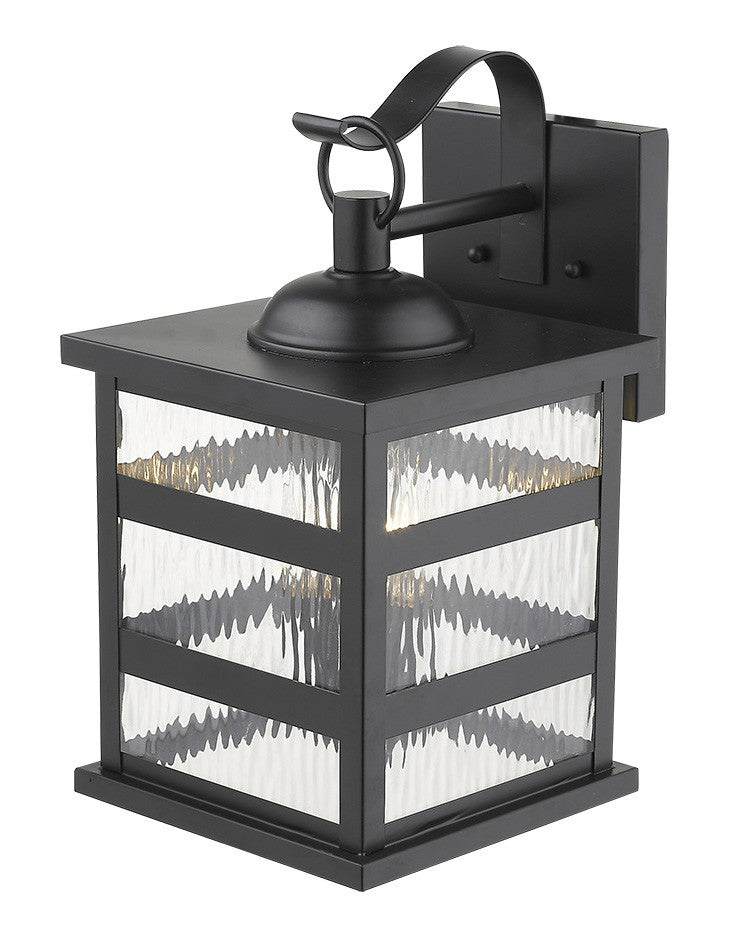 Morris 3-Light Matte Black Wall Light By Homeroots | Wall Lamps | Modishstore - 5