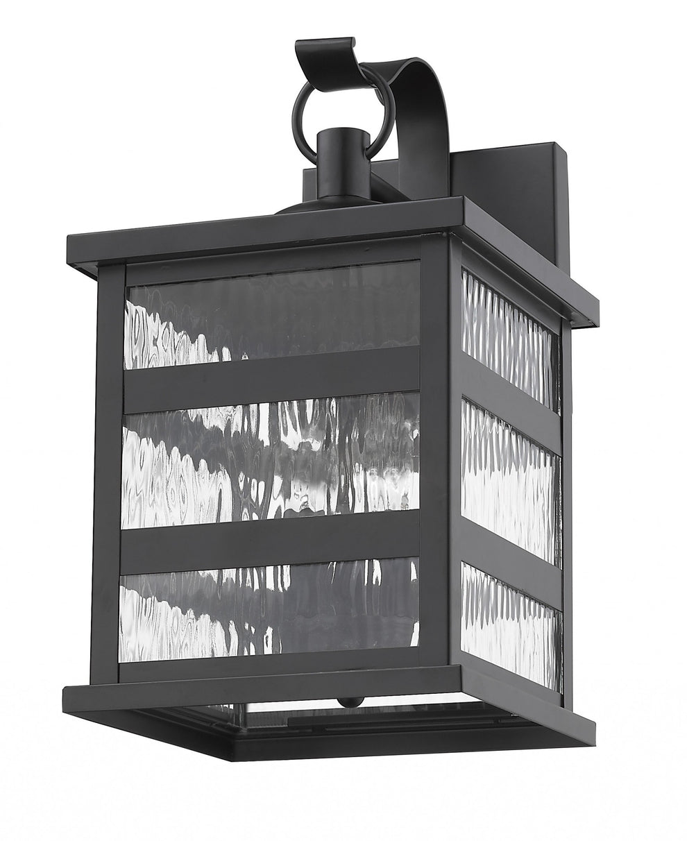 Morris 3-Light Matte Black Wall Light By Homeroots | Wall Lamps | Modishstore - 7
