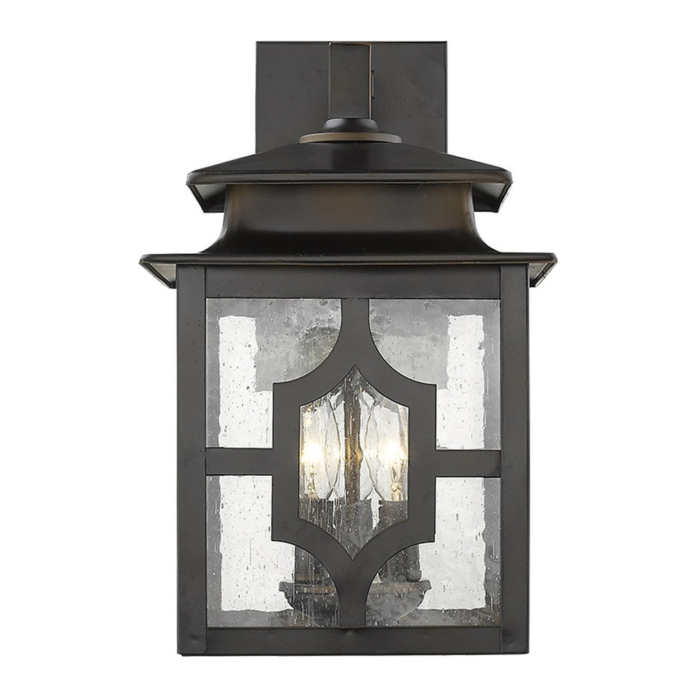 Calvert 3-Light Oil-Rubbed Bronze Wall Light By Homeroots | Wall Lamps | Modishstore - 4