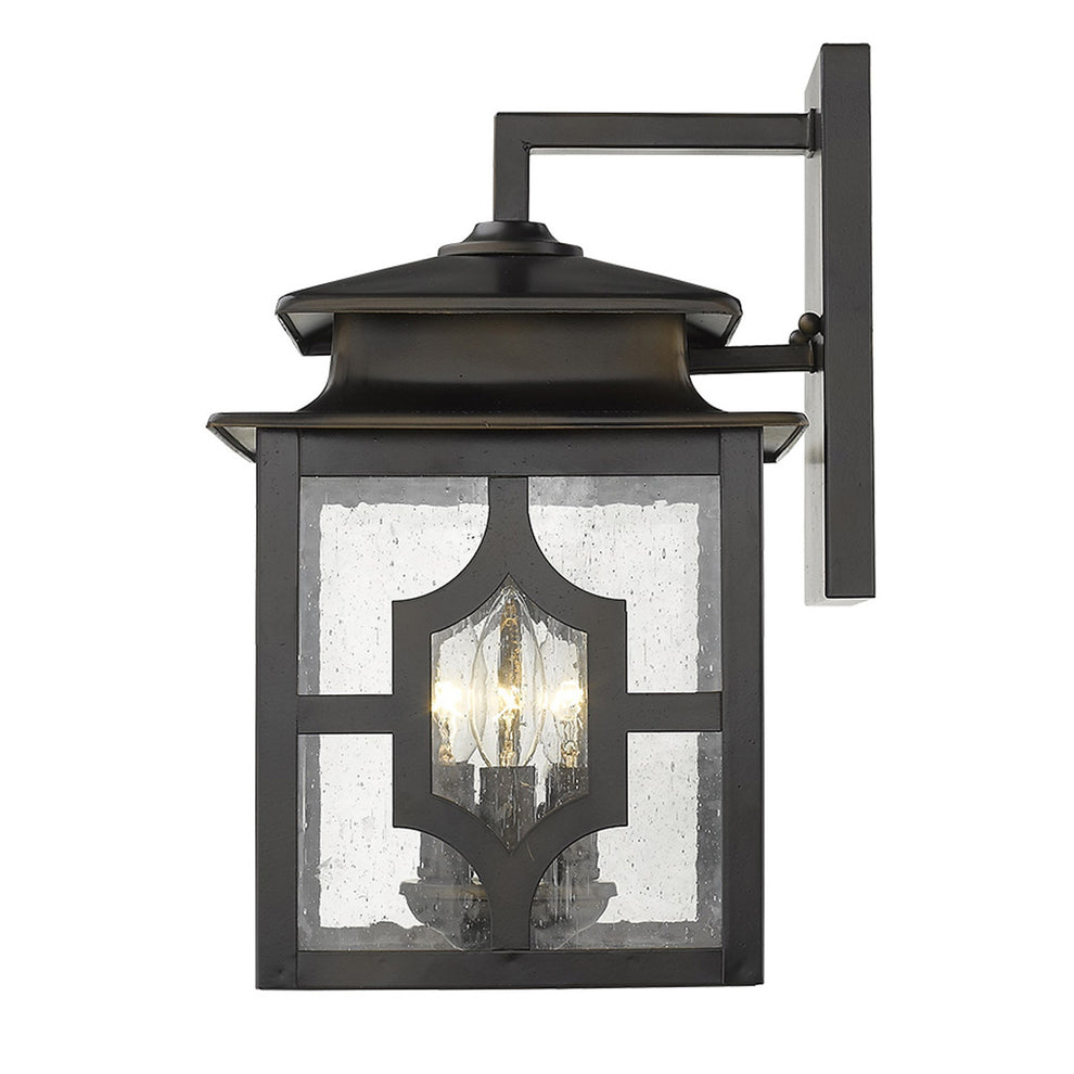 Calvert 3-Light Oil-Rubbed Bronze Wall Light By Homeroots | Wall Lamps | Modishstore - 5