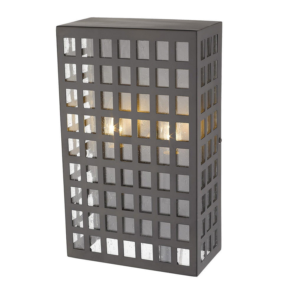 Letzel 2-Light Oil-Rubbed Bronze ADA Wall Sconce By Homeroots | Sconces | Modishstore - 5
