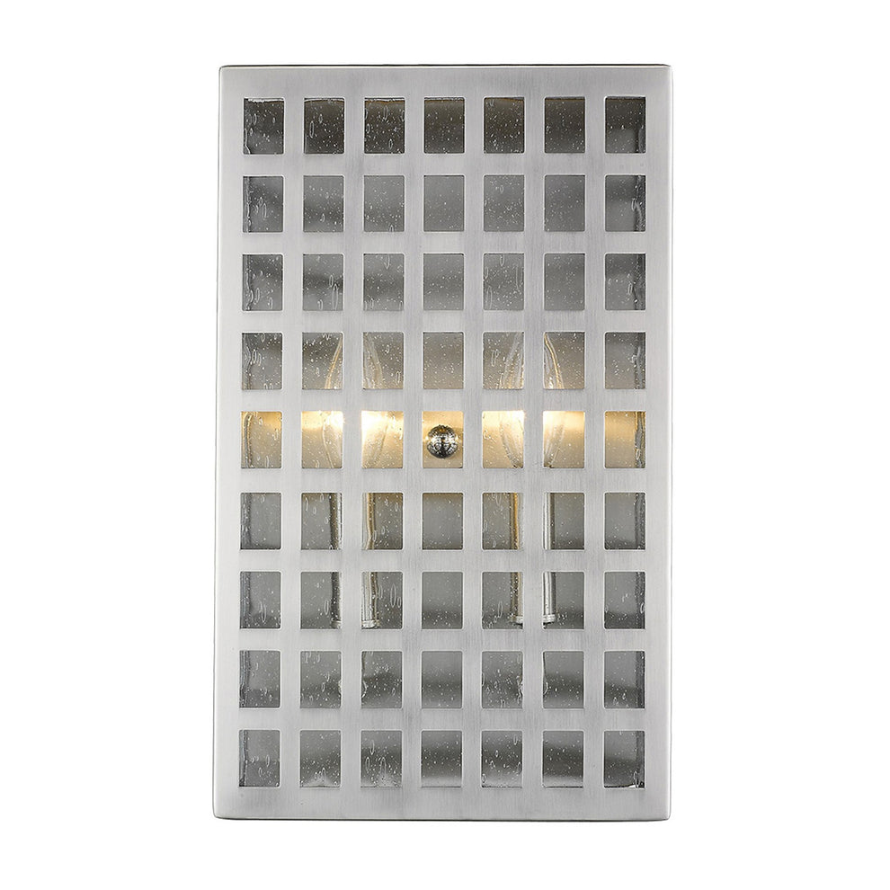 Letzel 2-Light Satin Nickel ADA Wall Sconce By Homeroots | Sconces | Modishstore - 4