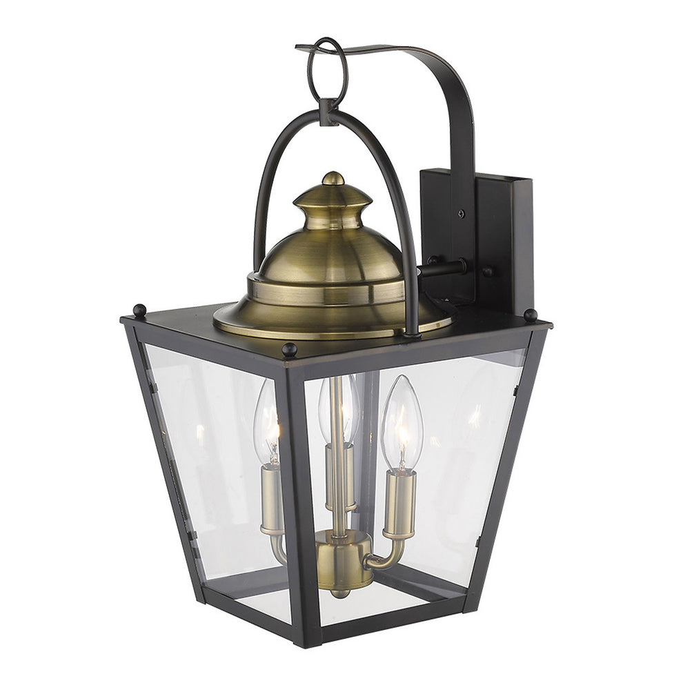 Savannah 3-Light Oil-Rubbed Bronze Wall Light By Homeroots | Wall Lamps | Modishstore - 5