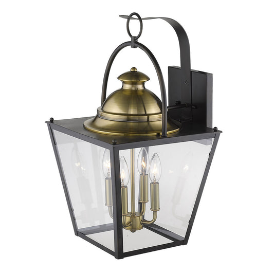 Savannah 4-Light Oil-Rubbed Bronze Wall Light By Homeroots | Wall Lamps | Modishstore