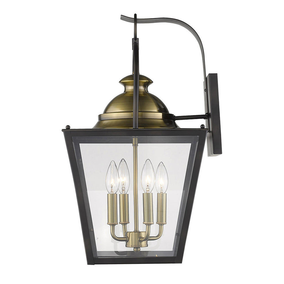 Savannah 4-Light Oil-Rubbed Bronze Wall Light By Homeroots | Wall Lamps | Modishstore - 2