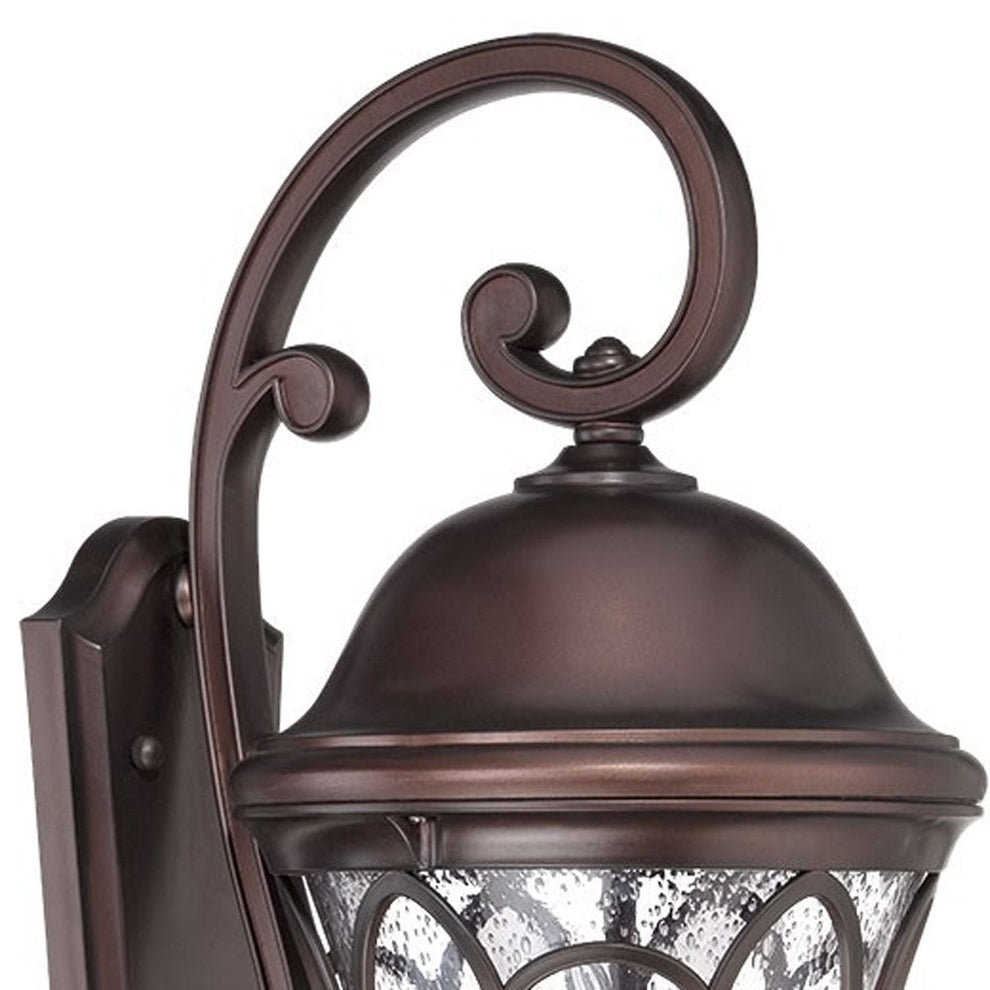XL Bronze Tapered Goblet Wall Light By Homeroots | Wall Lamps | Modishstore - 3