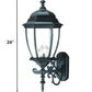 Matte Black Ornamental Lantern Wall Light By Homeroots | Wall Lamps | Modishstore - 2