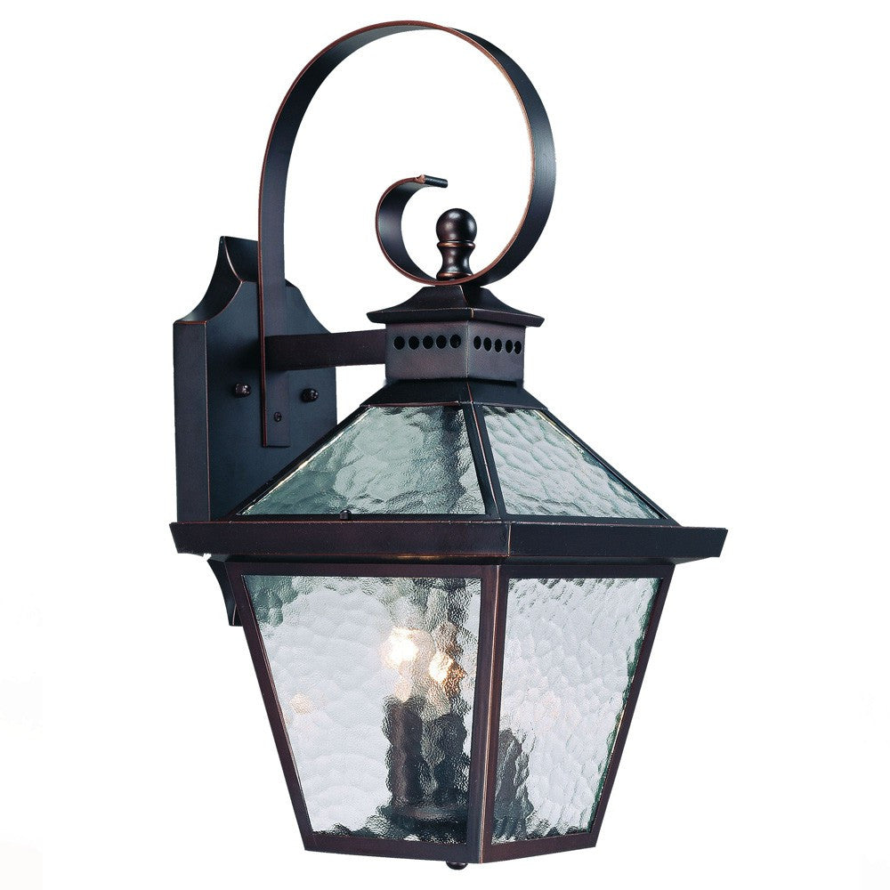 Bay Street 3-Light Architectural Bronze Wall Light By Homeroots | Wall Lamps | Modishstore - 2