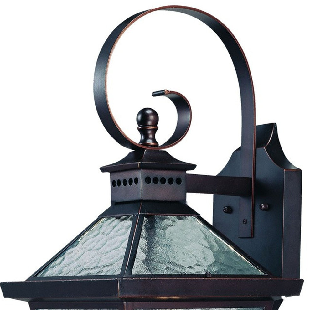 Bay Street 3-Light Architectural Bronze Wall Light By Homeroots | Wall Lamps | Modishstore - 3
