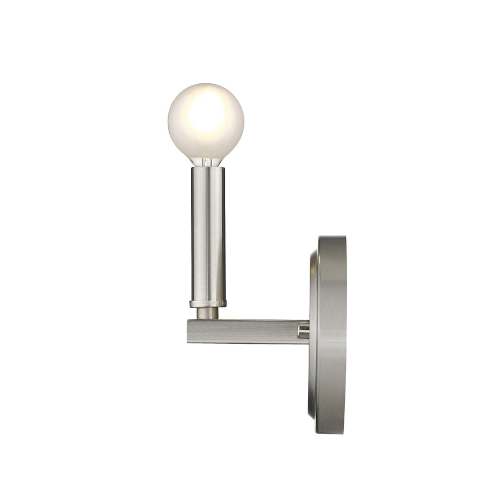One Light Silver Wall Sconce By Homeroots | Sconces | Modishstore - 9