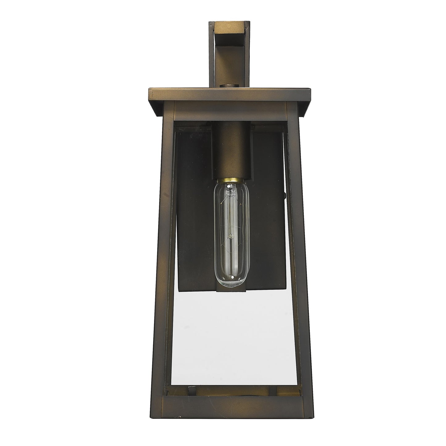 Burnished Bronze Contempo Elongated Outdoor Wall Light By Homeroots | Wall Lamps | Modishstore - 4