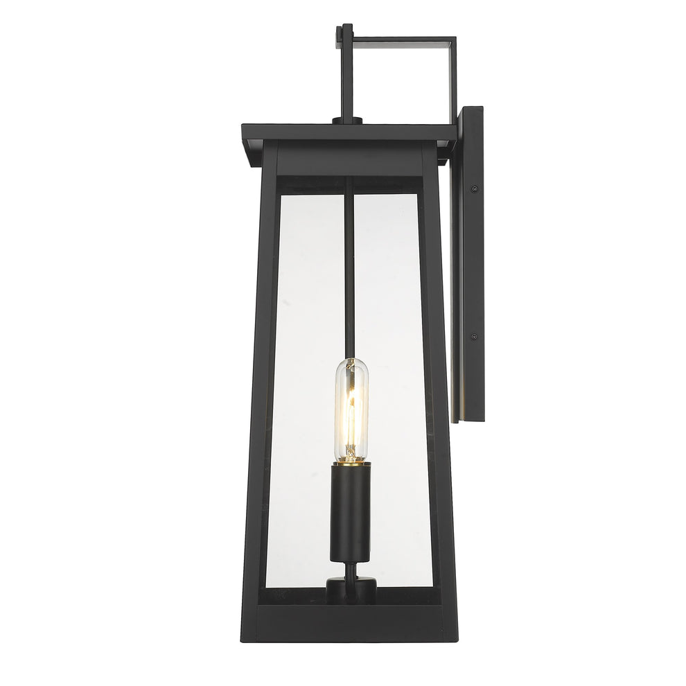 Alden 2-Light Matte Black Wall Light By Homeroots | Wall Lamps | Modishstore - 6