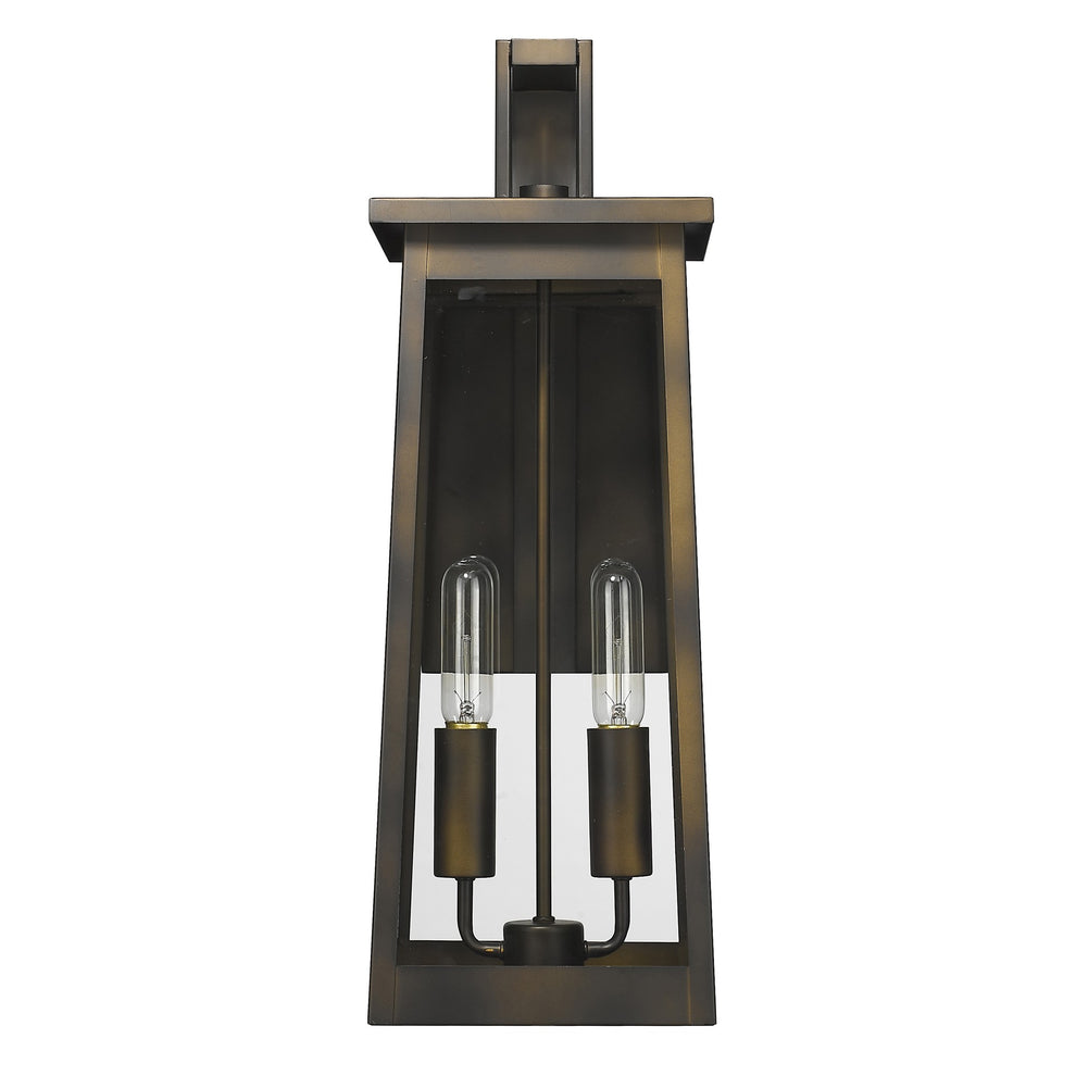 Alden 2-Light Oil-Rubbed Bronze Wall Light By Homeroots | Wall Lamps | Modishstore - 2
