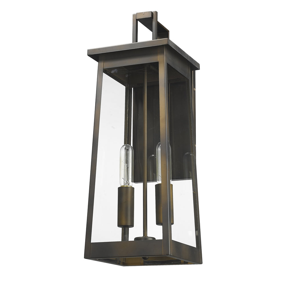 Alden 2-Light Oil-Rubbed Bronze Wall Light By Homeroots | Wall Lamps | Modishstore - 5