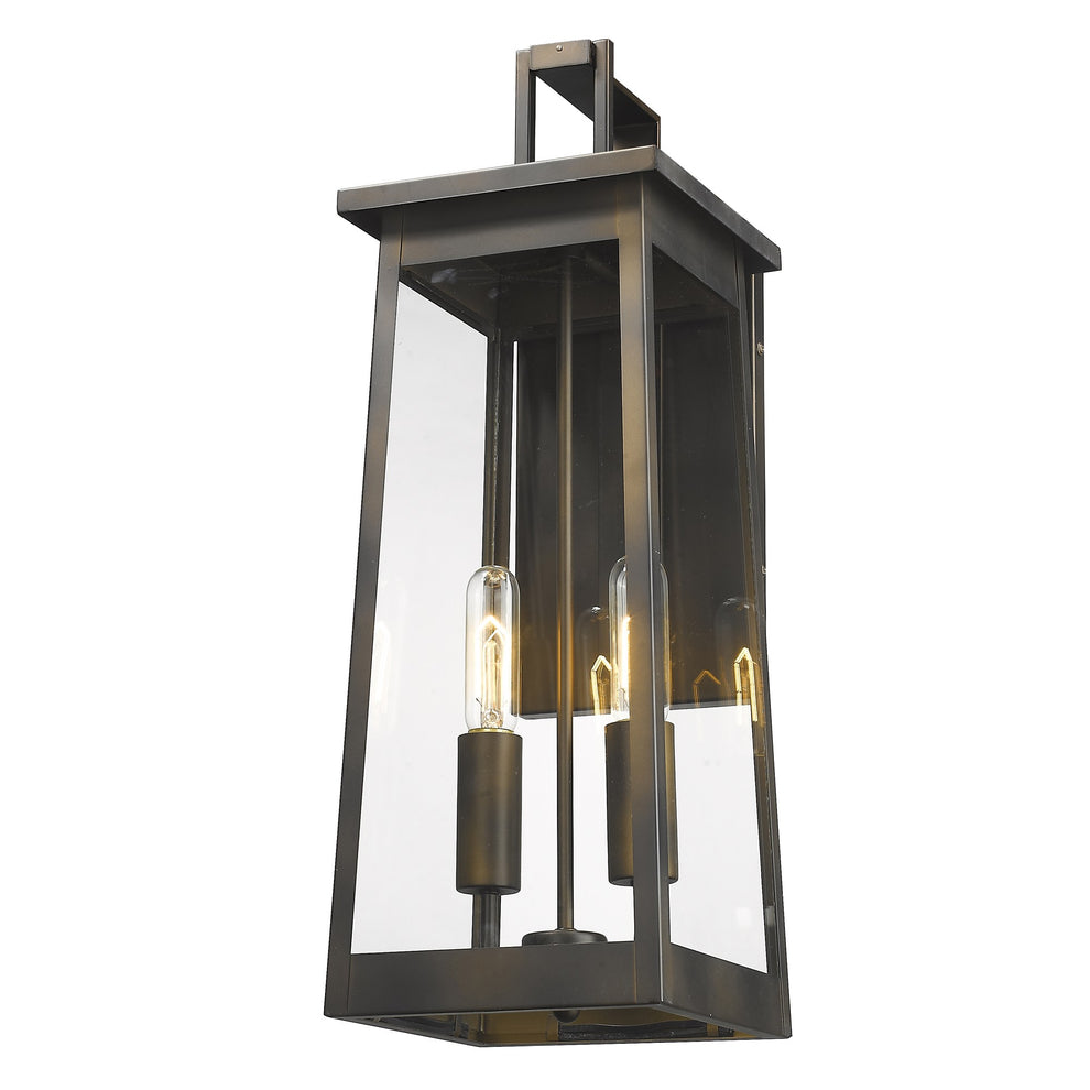 Alden 2-Light Oil-Rubbed Bronze Wall Light By Homeroots | Wall Lamps | Modishstore - 6