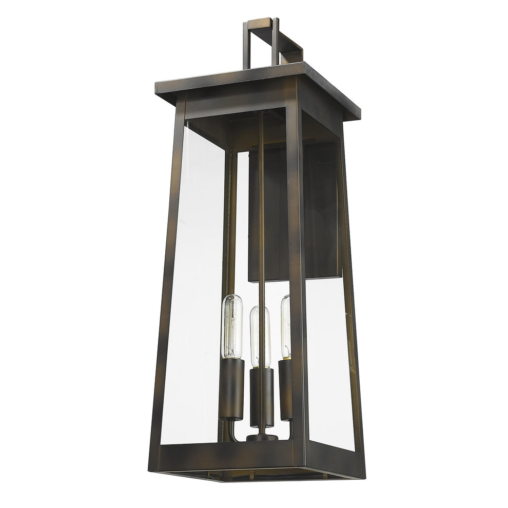 Alden 3-Light Oil-Rubbed Bronze Wall Light By Homeroots | Wall Lamps | Modishstore - 2
