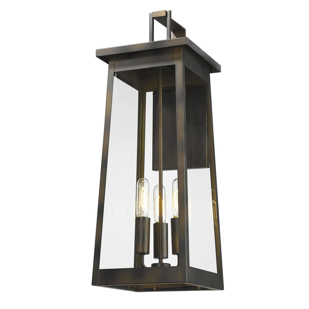 Alden 3-Light Oil-Rubbed Bronze Wall Light By Homeroots | Wall Lamps | Modishstore - 3