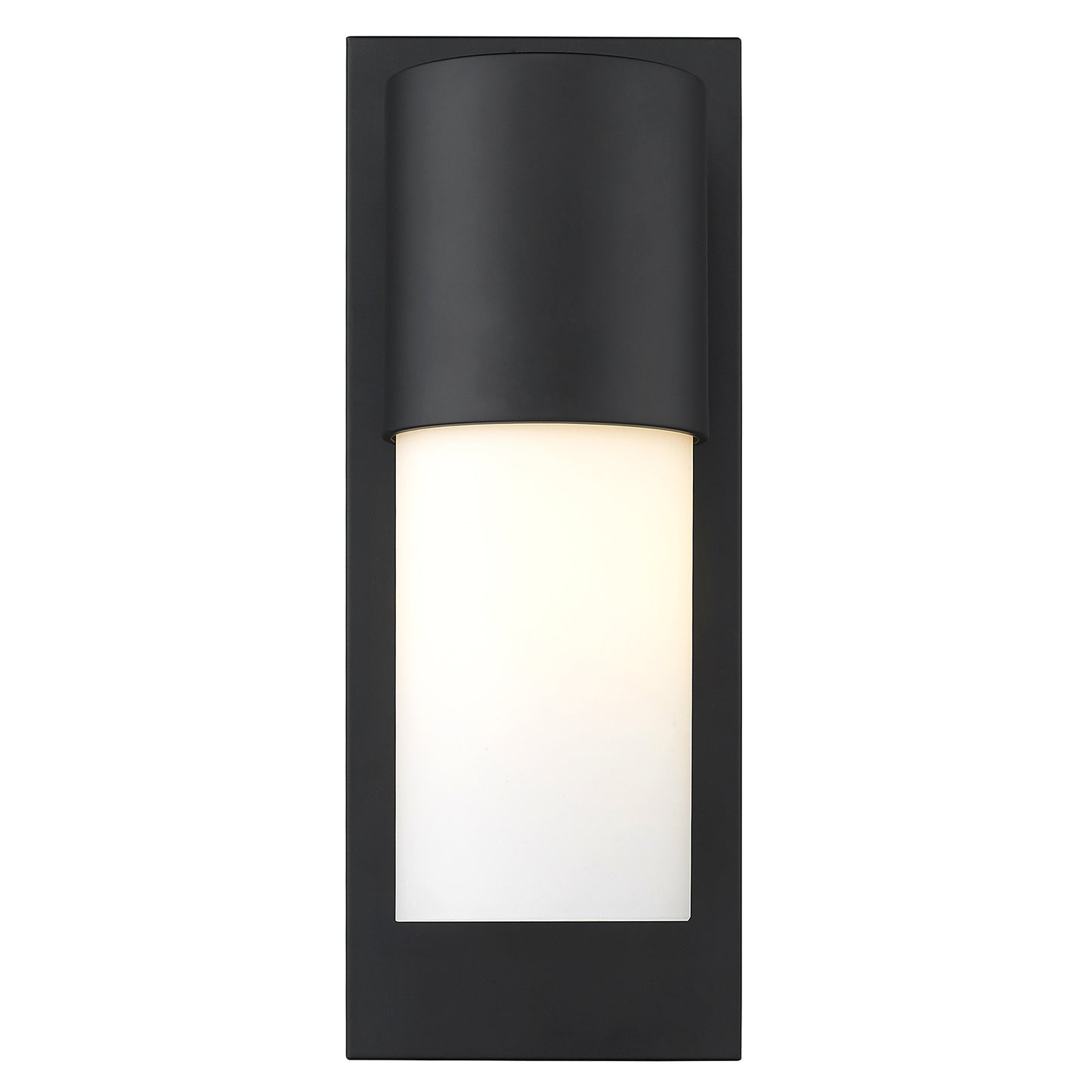Contemporary Matte Black and White Wall Light By Homeroots | Wall Lamps | Modishstore - 4