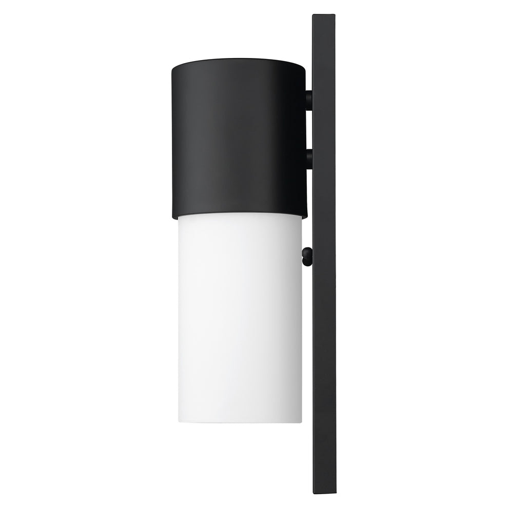 Contemporary Matte Black and White Wall Light By Homeroots | Wall Lamps | Modishstore - 5