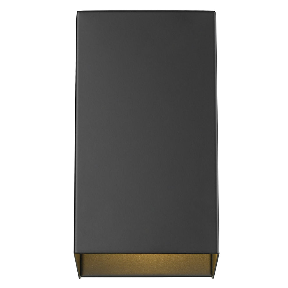 Matte Black Geometric Wall Sconce By Homeroots | Sconces | Modishstore - 4