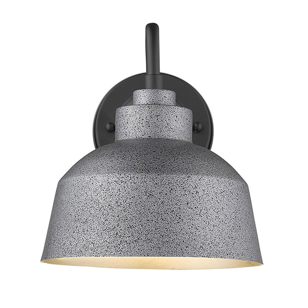Barnes 1-Light Gray Wall Light By Homeroots | Wall Lamps | Modishstore - 4