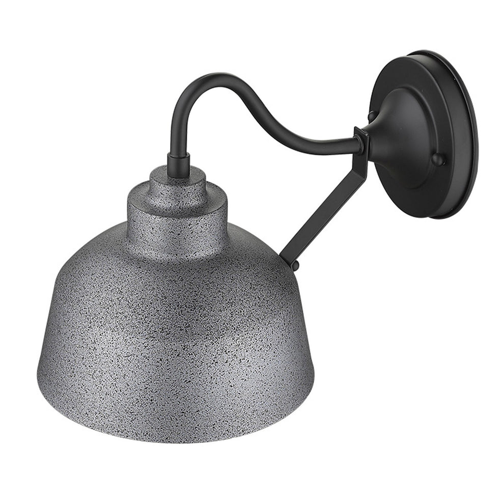 Barnes 1-Light Gray Wall Light By Homeroots | Wall Lamps | Modishstore - 5