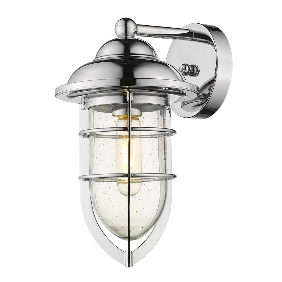 Silver Teardrop Shape Wall Sconce By Homeroots | Sconces | Modishstore - 2