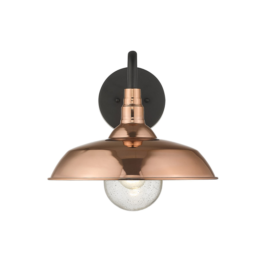 Burry 1-Light Copper Wall Light By Homeroots | Wall Lamps | Modishstore - 4