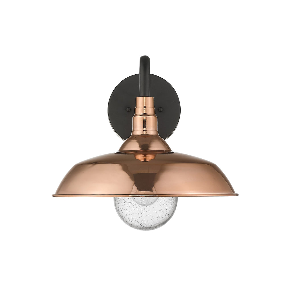 Burry 1-Light Copper Wall Light By Homeroots | Wall Lamps | Modishstore - 7