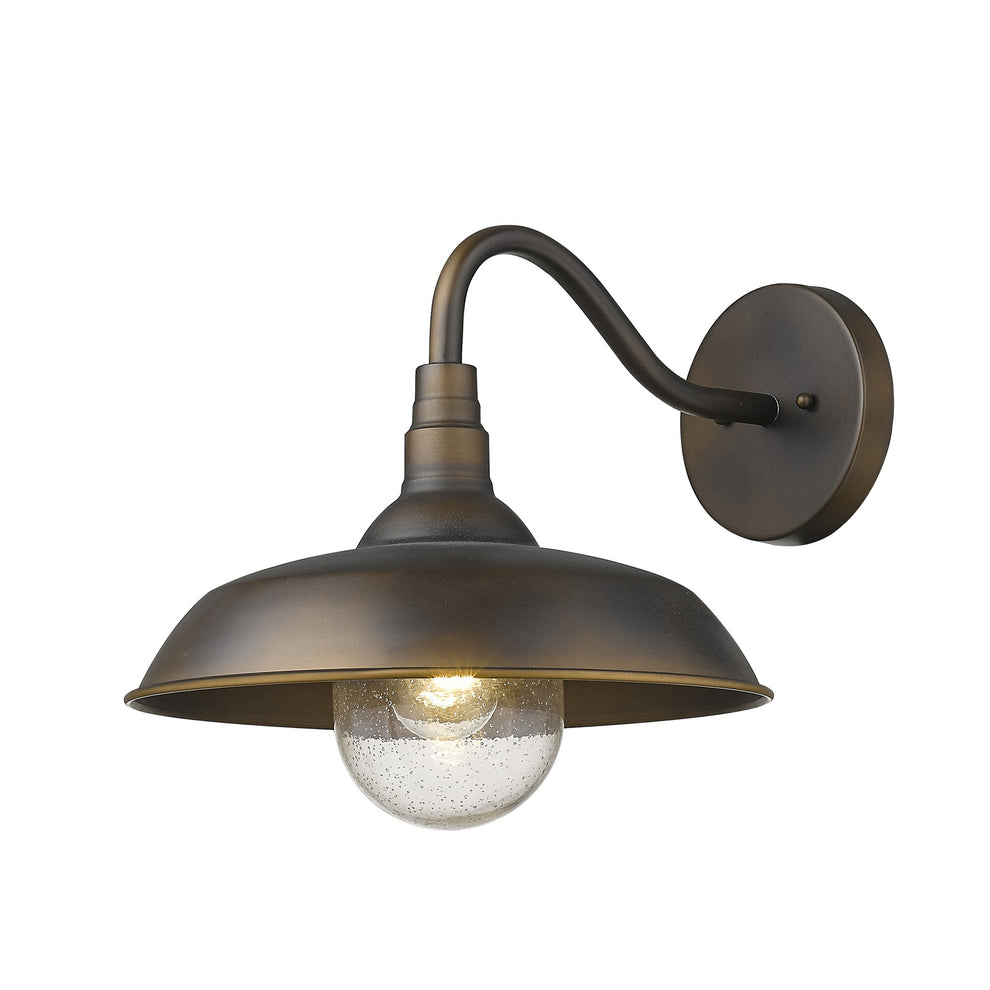Burry 1-Light Oil-Rubbed Bronze Wall Light By Homeroots | Wall Lamps | Modishstore - 2