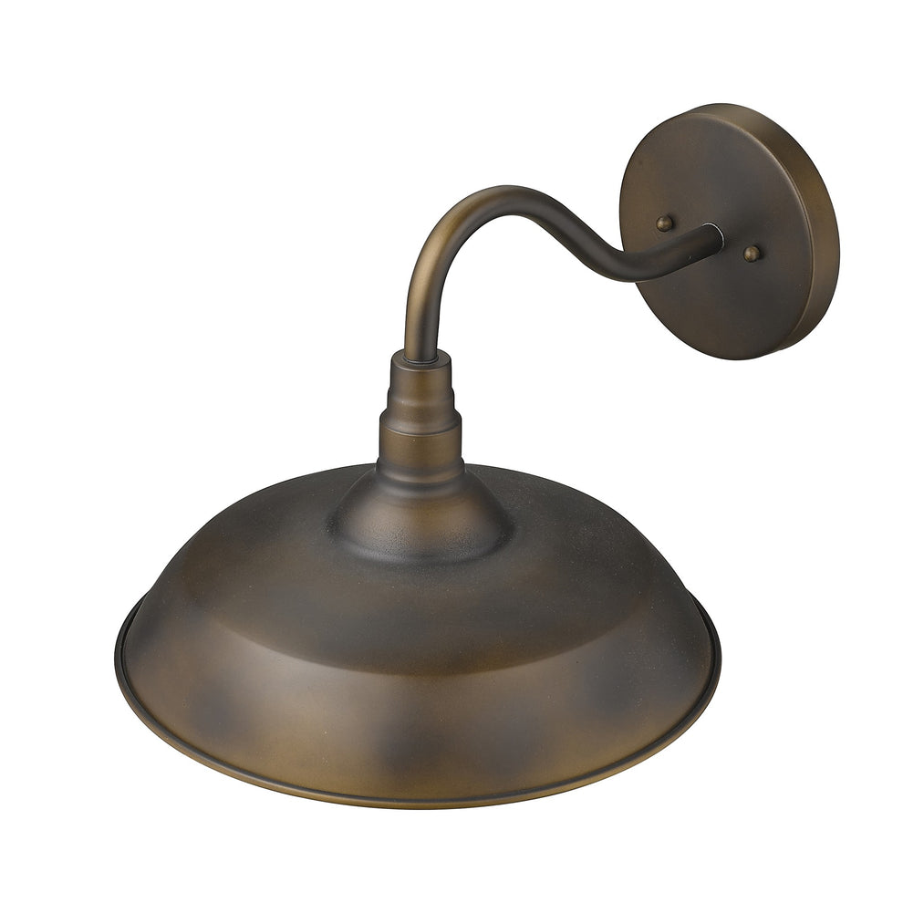 Burry 1-Light Oil-Rubbed Bronze Wall Light By Homeroots | Wall Lamps | Modishstore - 5