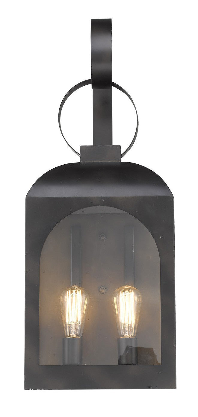 Madigan 2-Light Oil-Rubbed Bronze Wall Light By Homeroots | Wall Lamps | Modishstore - 4