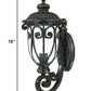 Traditional Dark Brown Wall Sconce By Homeroots | Sconces | Modishstore - 2