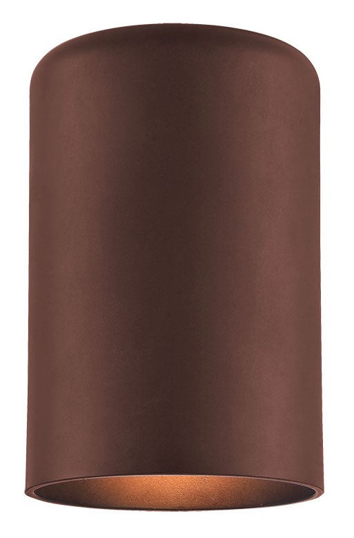 Minimalist Bronze Cylinder Wall Light By Homeroots | Wall Lamps | Modishstore