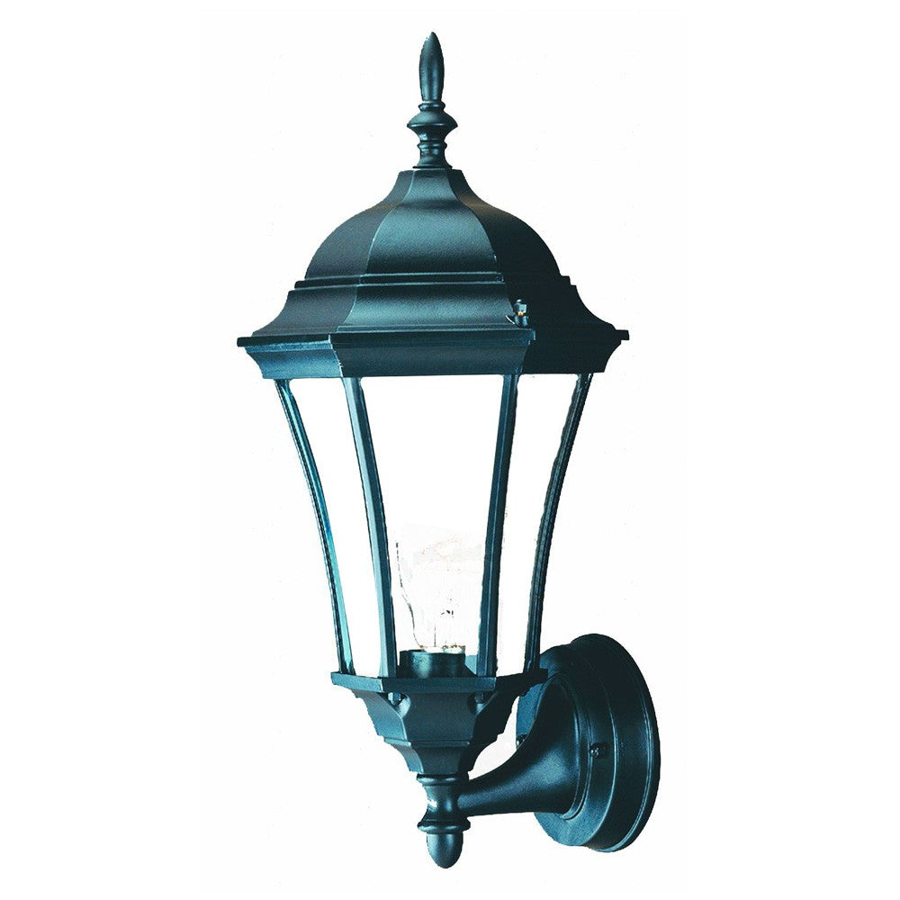 Matte Black Carousel Lantern Wall Light By Homeroots | Wall Lamps | Modishstore