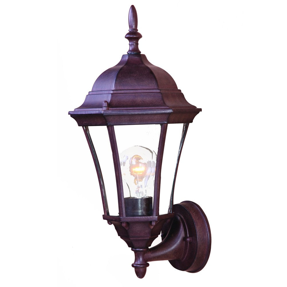 Dark Brown Carousel Lantern Wall Light By Homeroots | Wall Lamps | Modishstore