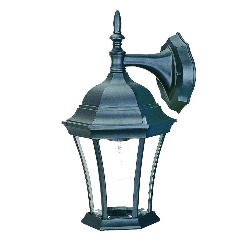 Matte Black Hanging Carousel Lantern Wall Light By Homeroots | Wall Lamps | Modishstore