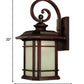 Somerset 1-Light Architectural Bronze Wall Light By Homeroots | Wall Lamps | Modishstore - 5