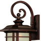 Somerset 1-Light Architectural Bronze Wall Light By Homeroots