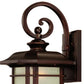 Somerset 1-Light Architectural Bronze Wall Light By Homeroots | Wall Lamps | Modishstore - 3