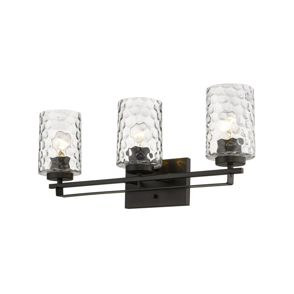 Livvy 3-Light Oil-Rubbed Bronze Vanity By Homeroots | Vanity Light | Modishstore - 2
