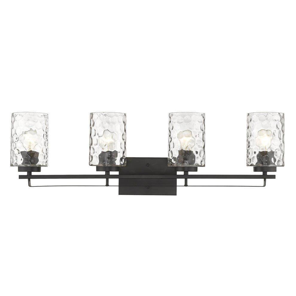 Livvy 4-Light Oil-Rubbed Bronze Vanity By Homeroots | Vanity Light | Modishstore - 4