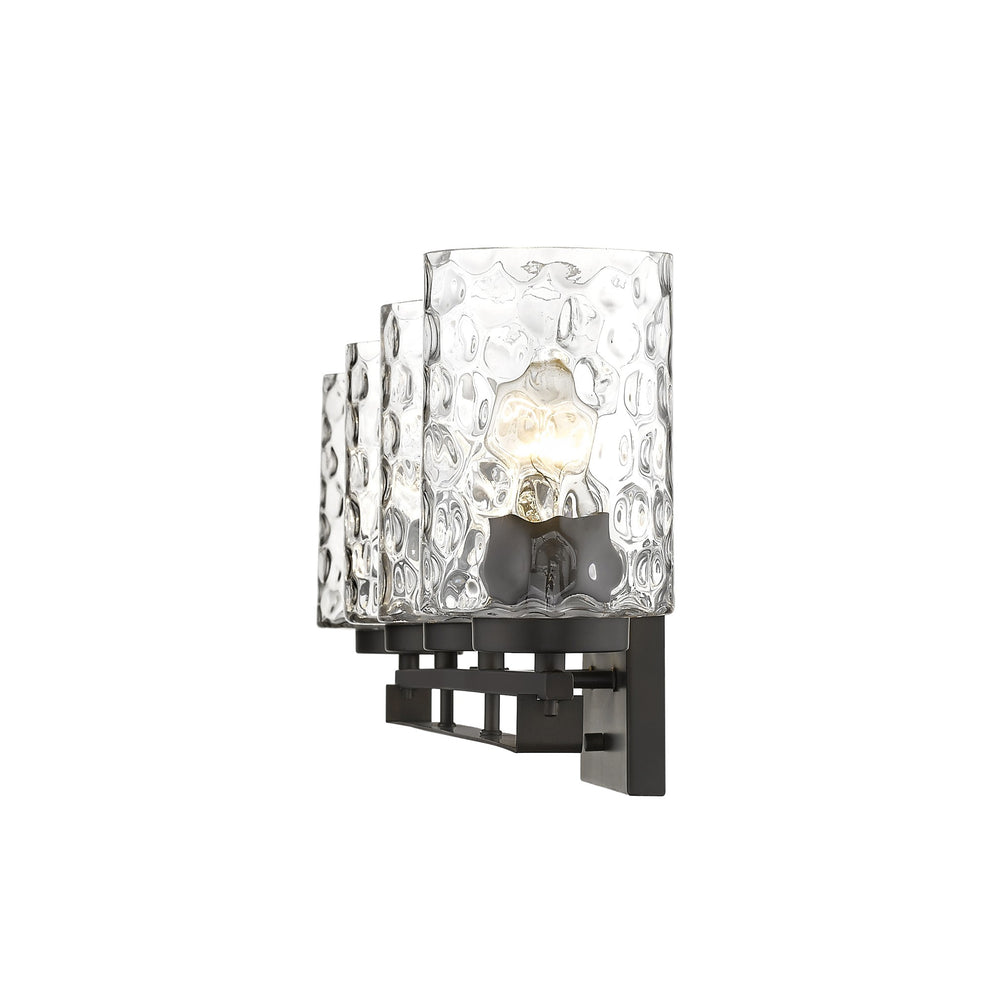 Livvy 4-Light Oil-Rubbed Bronze Vanity By Homeroots | Vanity Light | Modishstore - 5