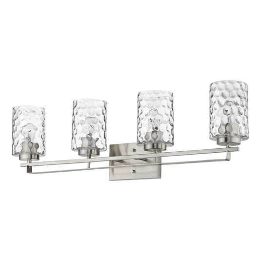Livvy 4-Light Satin Nickel Vanity By Homeroots | Vanity Light | Modishstore