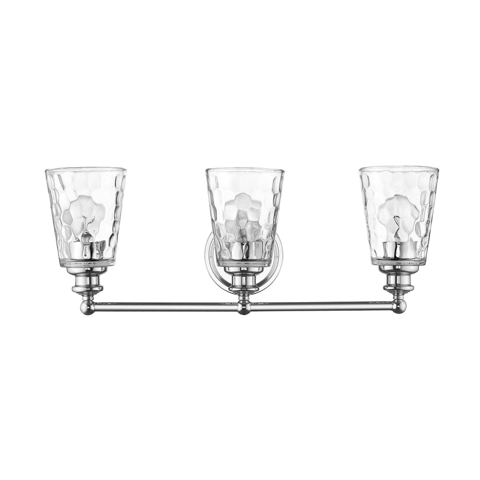 Mae 3-Light Chrome Vanity By Homeroots | Vanity Light | Modishstore - 3