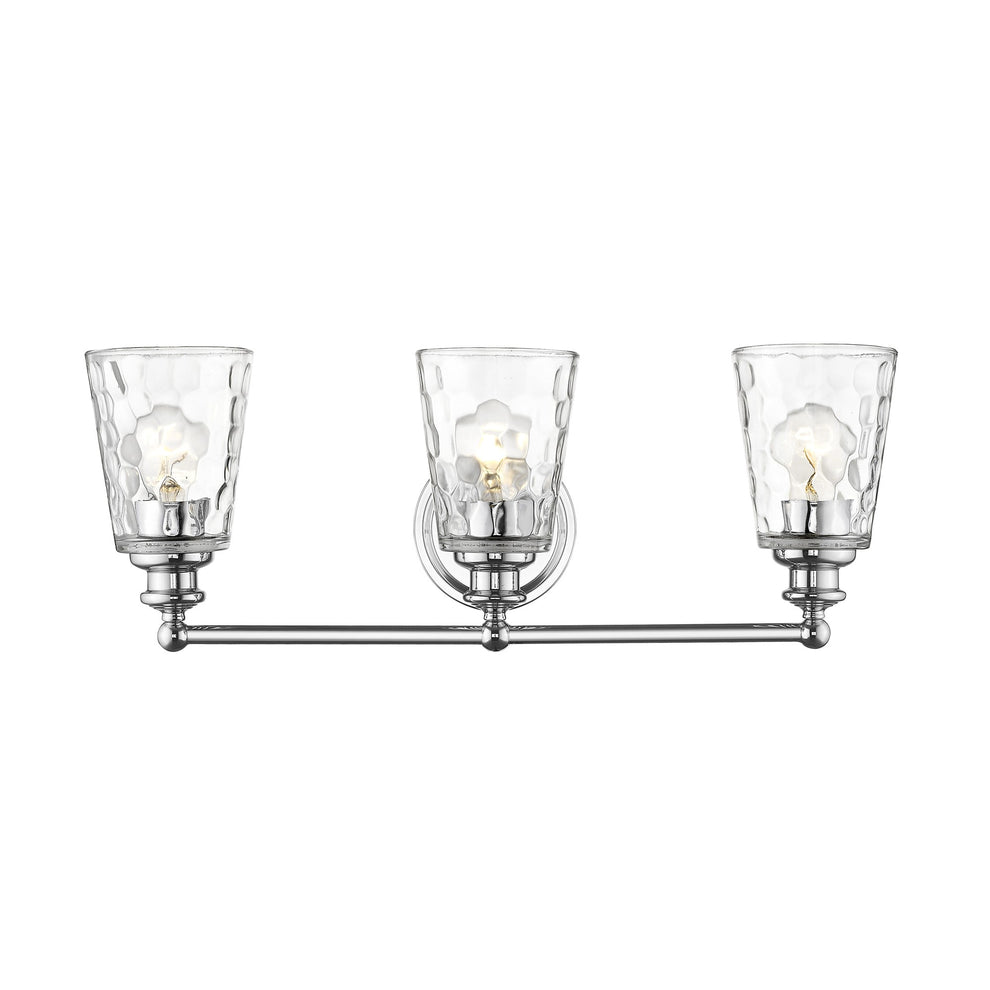 Mae 3-Light Chrome Vanity By Homeroots | Vanity Light | Modishstore - 4