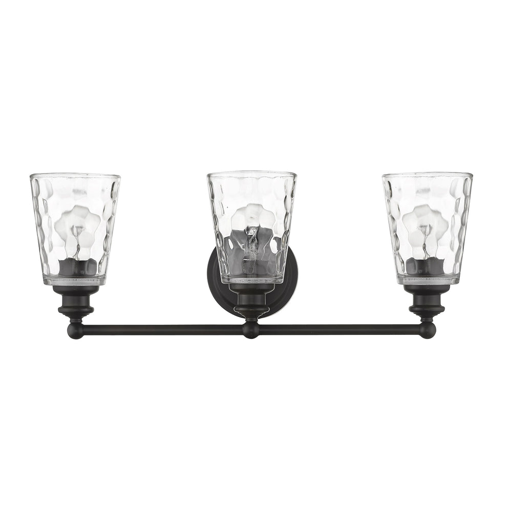 Mae 3-Light Oil-Rubbed Bronze Vanity By Homeroots | Vanity Light | Modishstore - 3
