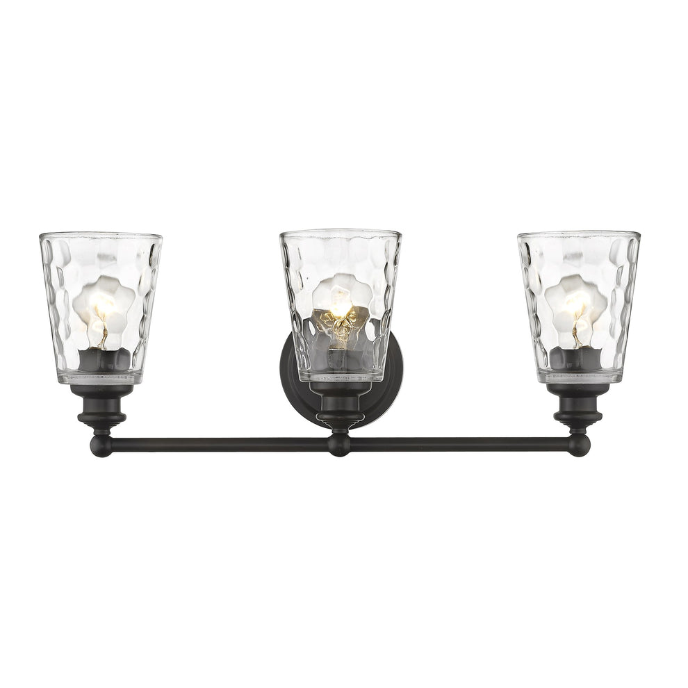 Mae 3-Light Oil-Rubbed Bronze Vanity By Homeroots | Vanity Light | Modishstore - 4